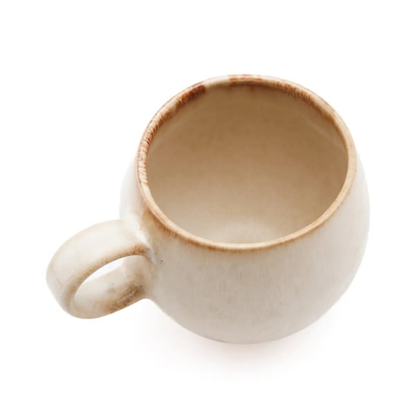 Rootz Cascais -mukijoukko 6 - kahvikuppit - keraamiset mukit - sirunkestävä - 12 cm x 8cm x 9cm