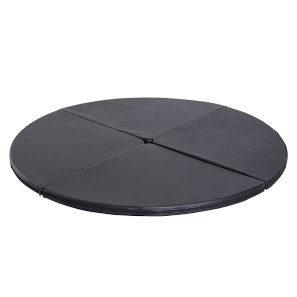 Rootz Pole Dance Mat - Gymnastikmåtte - Øvelsesmåtte - Forebyggelse af skader - Ø 150 x 5 timer cm