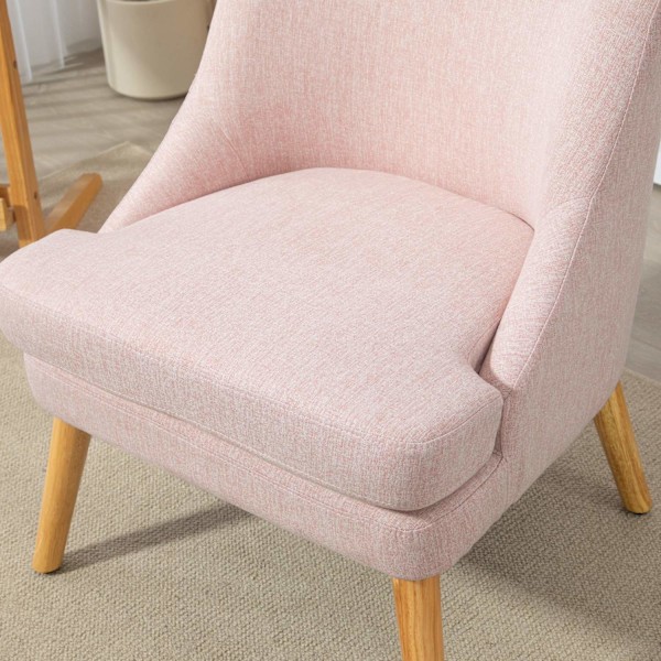 Rootzin nojatuoli - Aksentti istuin - Skandinavian tyyli - Ultimate Comfort - Hevea -puujalat - 63x69x79,5 cm