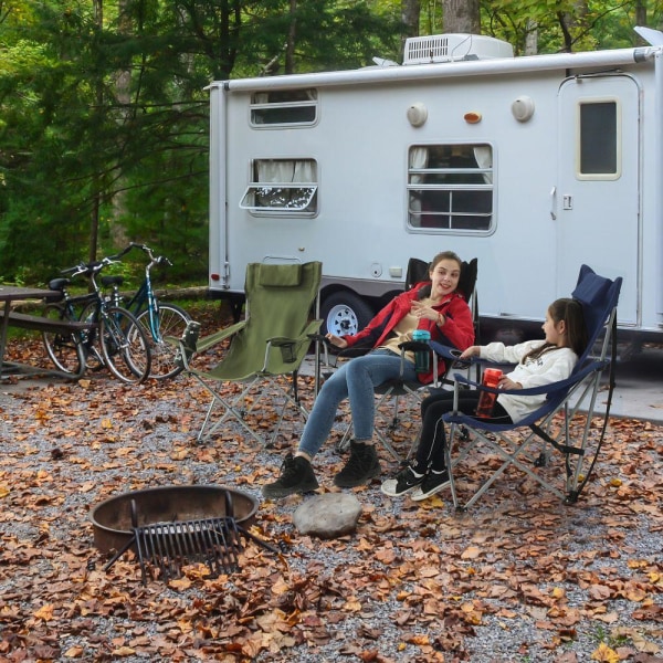 Rootz Campingstol - Fällbar campingstol - Bärbar campingstol - L
