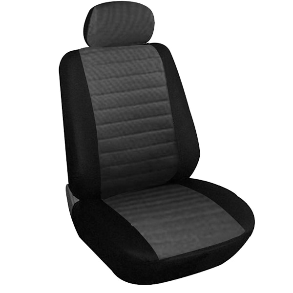 Rootz Auto Seat Protector - Bilkuddfodral - Fordonsstolsskydd - Automotive Upholstery Guard - Grå - 13,1 x 10,2 x 2,9 tum
