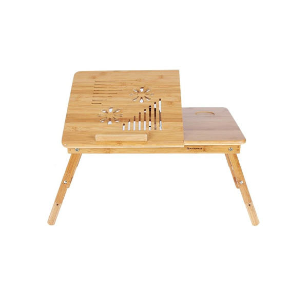 Rootz Laptopbord - Justerbart Laptopbord - Robust Och Stabilt - Mångsidigt - Fällbart Laptopbord - Mobil Laptop Workstation - Lättvikts - Modern desig