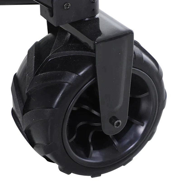 Rootz Transportvagn - Trädgårdsvagn - Fällbar lastvagn - Grön - 108 x 53 x 59-89 cm