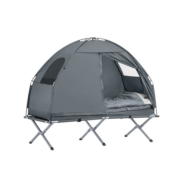 Rootz All-in-One campingsæt - Pop-up telt - Transportabel lejrse