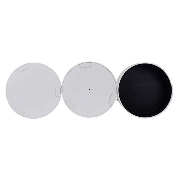 Rootz Scandinavian Round Sängbord - Nattduksbord - Förvaringsbord - Gott om förvaring - Chic Design - Hållbar konstruktion - 38cm x 49cm x 38cm