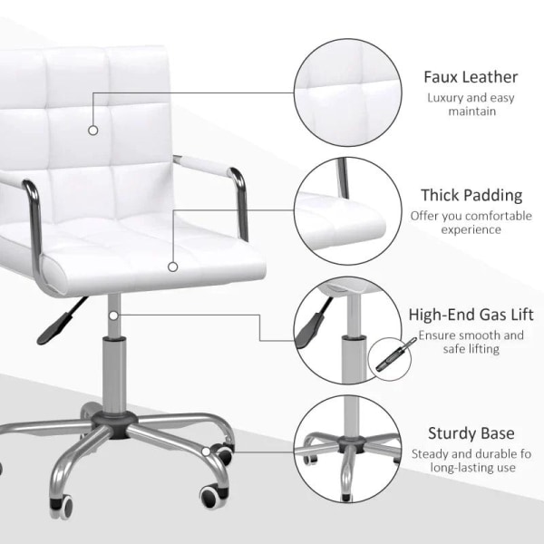 Rootz-toimistotuoli - Toimistopöytätuoli - Pöytätuoli - Tuoli -