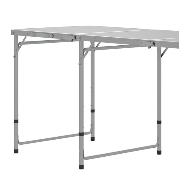 Rootz picknickset hopfällbart bord med stolar - Bärbart matsalsset - Utemöbler - Komfort, hållbarhet, bekvämlighet - 180 cm x 60 cm x 70 cm bord, 32 c