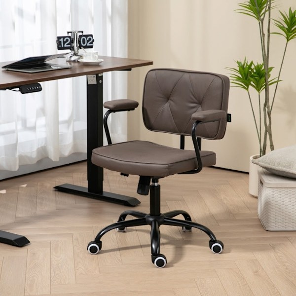 Rootz Elegant Computer Chair - Kontorsstol - Skrivbordsstol - Ultra-Comfort - 61cm x 58cm x 82-91cm