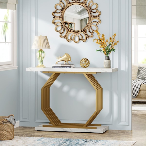 Rootz Chic Console Bord - Soffbord - Entrébord - Fläck- och reptålig - 100cm x 30cm x 82cm