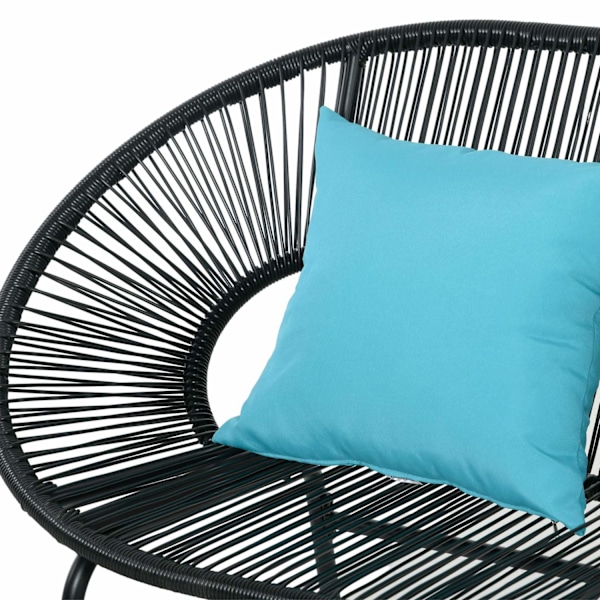 Rootz Garden Bench 2 -Seater - ulkoilma - Patio Bench - Mukavat istuimet - 132L x 72b x 83H cm