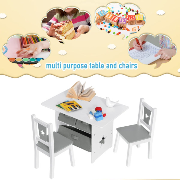 Rootz Sittgrupp för barn - Bordsset för barn - Möbelensemble för