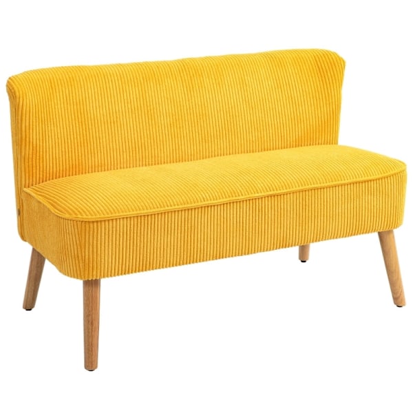 Rootz tvåsitssoffa - Loveseat - Liten soffa - Max Comfort - 117W x 56,5D x 77H cm