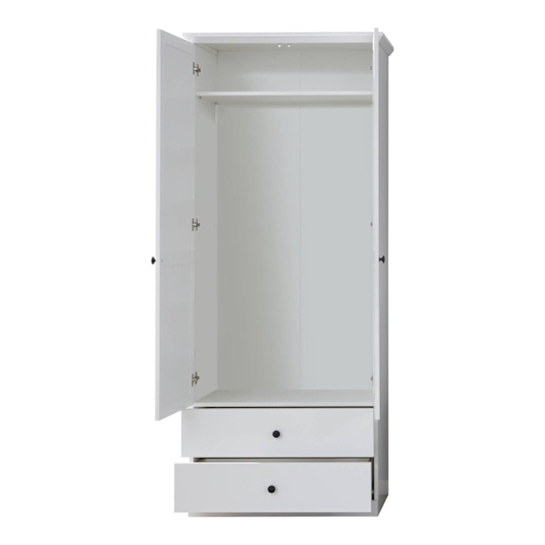 Rootz Garderobe - Skabe - Hvid - 81 x 196 x 41 cm