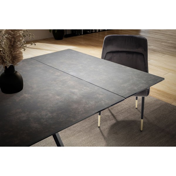 Rootz Moderne spisebord - Stort spisebord - Rektangulært spisebord - Sæder 12 - 180-260 cm x 95 cm x 76 cm
