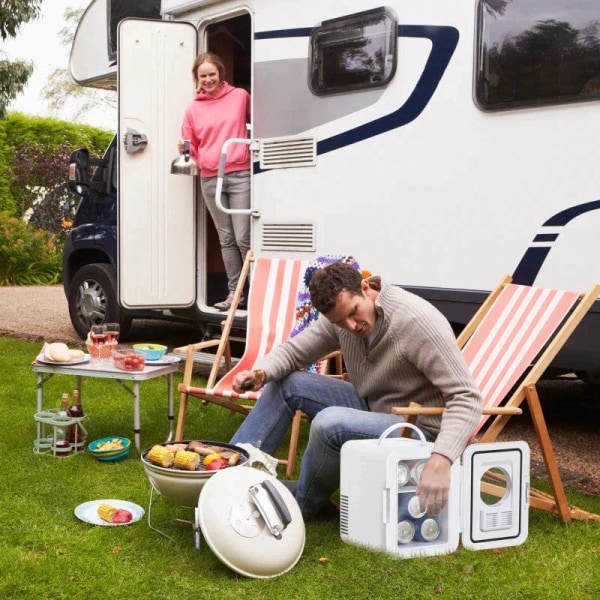 Rootz Minikøleskab - 4L Bilkøleskab - Køleboks - Bil og Camping