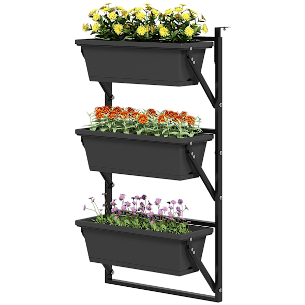 Rootz Flowerpot Plant Pot - Planter - pystysuuntainen istutus - edistää kasvua - 56x42x100cm