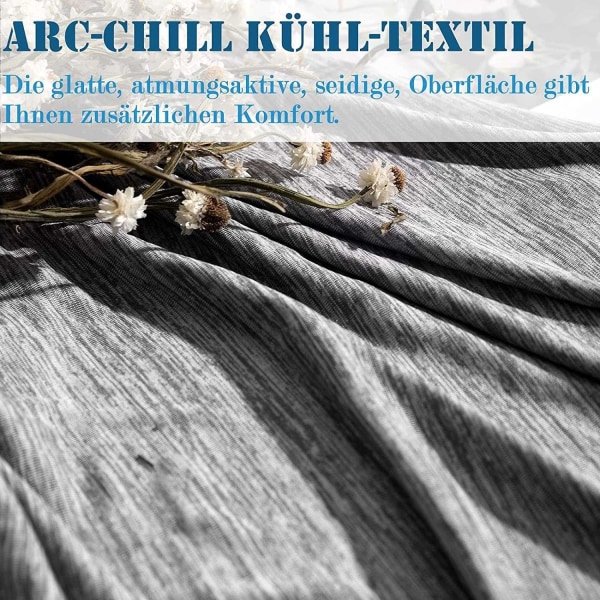 Rootz-jäähdytyspeitto - Chill-peitto - Kesäpeitto - Ympäristöystävällinen Arc-Chill -kuitu - Lämpöä säätelevä - Kevyt ja kannettava - Saatavilla useit