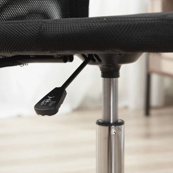 Rootz Kontorstol - Skrivebordsstol - Ergonomisk kontorstol - Højdejusterbar - Mesh - Sort - 43 cm x 58 cm x 100 cm