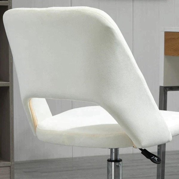 Rootz-tuoli - Työtuoli - Kääntyvä tuoli - Rentoutustuoli - Kampasimpukka - Toimisto - Makuuhuone - Olohuone - Beige - 49W x 54D x 79-91K cm