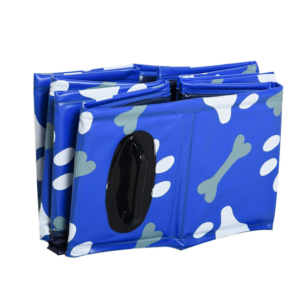 Nancy's Albert Dog Bad - Blauw - Pvc, kompositpanel - 12,99 cm x 12,6 cm x 3,15 cm
