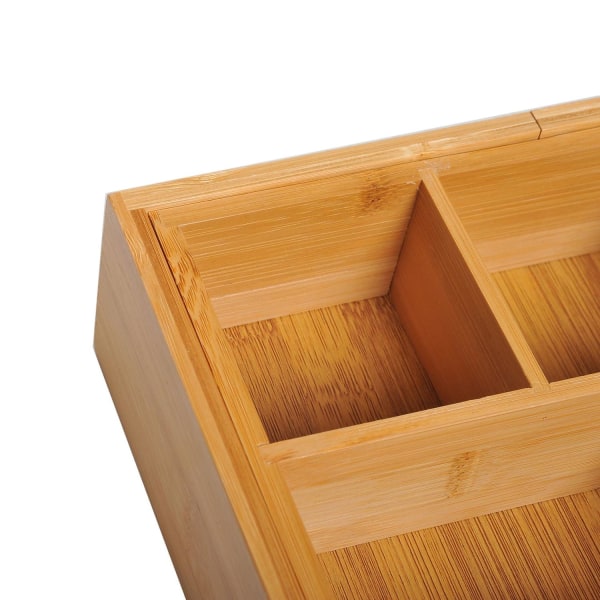 Rootz Drawer Organizer - Brun - Bambu - 9,68 cm x 6,92 cm x 2,75 cm