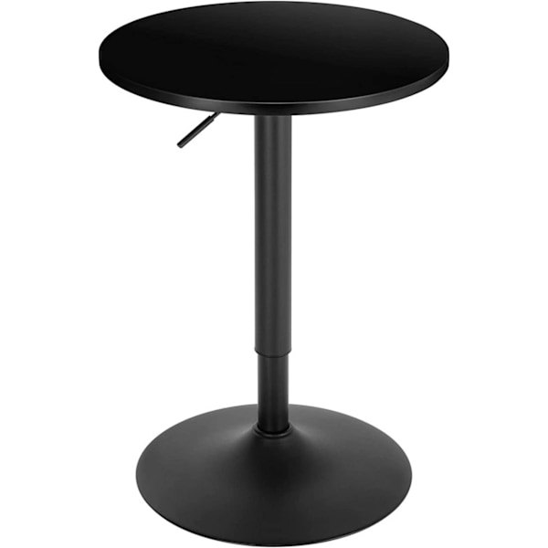Rootz Justerbart Højde Barbord - Pub-bord - Bordbord - Ridsefast & Vandtæt - Stabilt og sikkert - Stilfuldt & Alsidigt - Højde: 69,5-91,5 cm, Top: Ø52