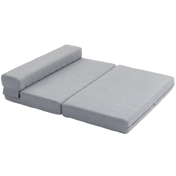 Rootz Golvsoffa - Cabriolet futon - Platssparande bäddsoffa - 2-sits bäddsoffa - Gästsäng - Tjock stoppning - Lätt att rengöra - Kompakt - 138 cm x 80