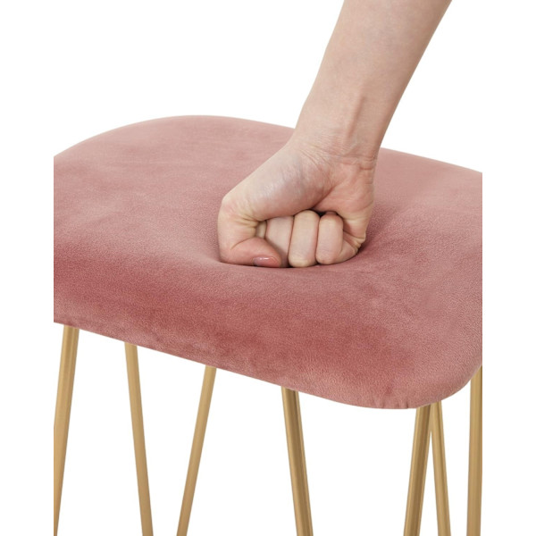 Rootz Elegant sminkebordssæt - Sminkebord - Makeup skrivebord - Stabilt og holdbart - Effektiv opbevaring - Luksuriøs komfort - 100 cm x 79 cm x 40 cm