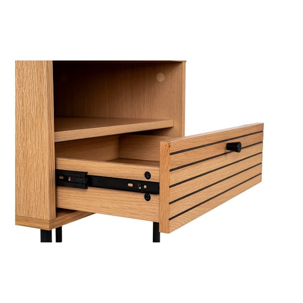 Rootz Kyoto sidobord - sängbord - lagringsbord - Stylish & Practical - 50x40x50 cm
