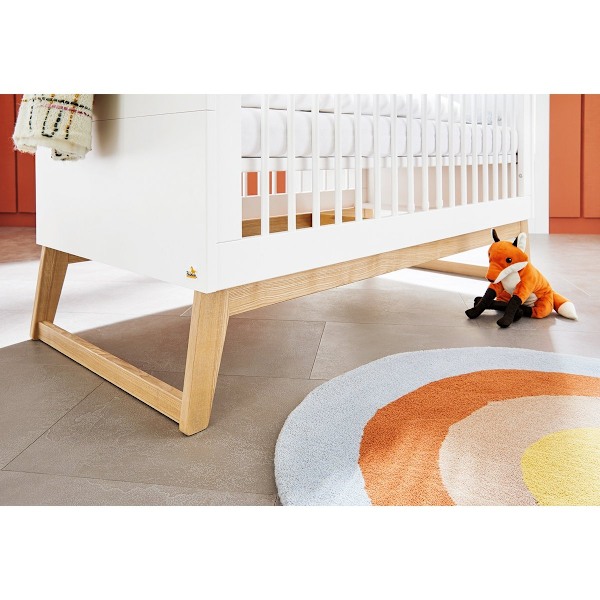 Rootz Bridge Starter Set - Cot Bed - Skiftende enhed - Konvertible møbler - 150 cm x 76 cm x 94 cm barneseng & 120 cm x 77 cm x 101 cm enhed