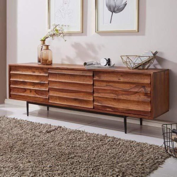 Rootz Skænke - Skænkskabe - Lavt TV skab - Brun - 147 x 38 x 50 cm