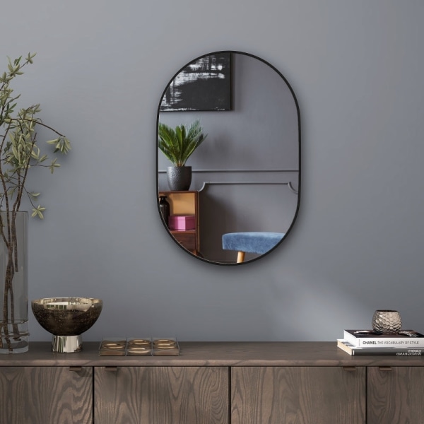 Rootz badeværelsesspejl - Elegant ovalt spejl - Stilfuldt makeup