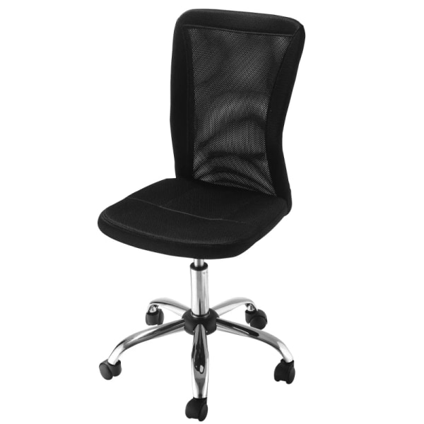 Rootz Kontorstol - Skrivebordsstol - Ergonomisk kontorstol - Højdejusterbar - Mesh - Sort - 43 cm x 58 cm x 100 cm
