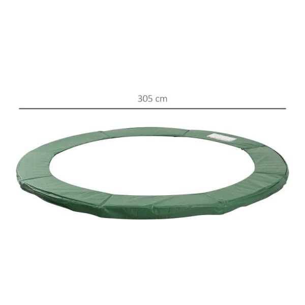 Rootz Trampolin Fälgskydd - Fälgskydd - Trampolin Kantskydd - Trampolin - Grön - Ø 305cm