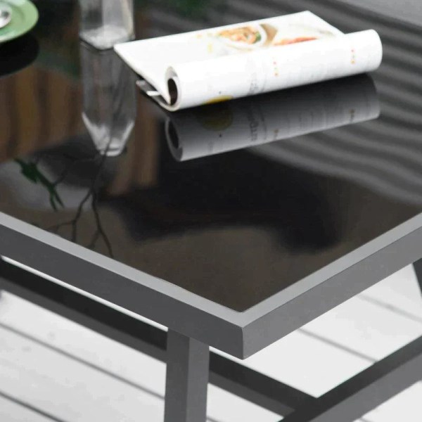 Rootz 4-delt Havemøbelsæt Med Sidebord - Balkonmøbelsæt - Sofa M