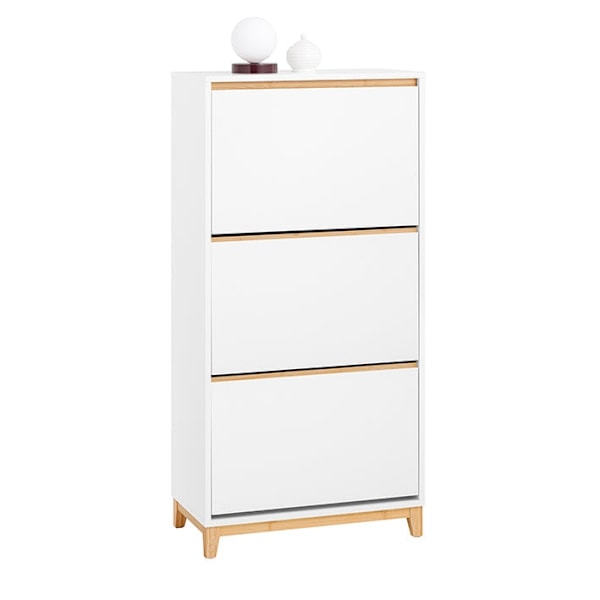 Rootz Modern Shoe Cabinet - Skoorganisatör - Folding Shoe Storage - Space Efficient - 60cm x 122 cm x 34 cm