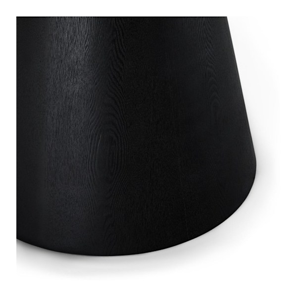 Rootz Matbord - Runt bord - Modernt matbord - Elegant ekfaner - Slitstark MDF-konstruktion - Mysig Atmosfär - 120x120x76 cm