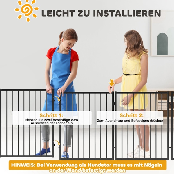 Rootz Puppy Run Dog Spout - Valphölje - Foldbart hundstaket - Versatile & Portable - 240cm x 60 cm x 76 cm