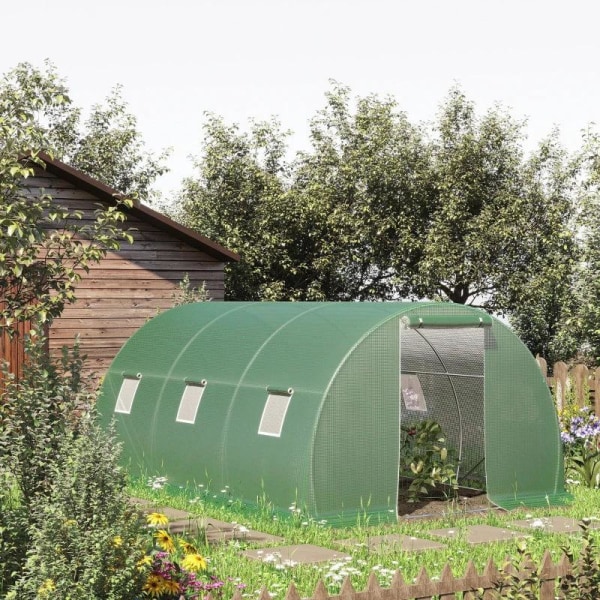 Rootz Greenhouse - Poly Greenhouse - Walk-in Poly Tunnel - Med 6
