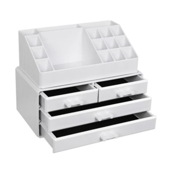 Rootz MakeUp Organizer - Sminkförvaring - 4 lådor - Öppna fack -