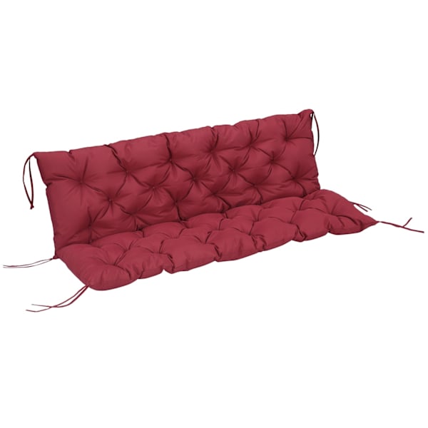 Rootz Garden Seat Bench Pushion - Bench Pushions - Skum sædepuder - Forbedrer komfort - 150L X 98W X 8D CM