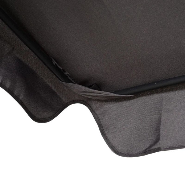 Rootz Gungstol - Hängmattgunga - Trädgårdsgungbänk - 2-sits - Justerbar - Soltak - 140 x 110 x 151 cm