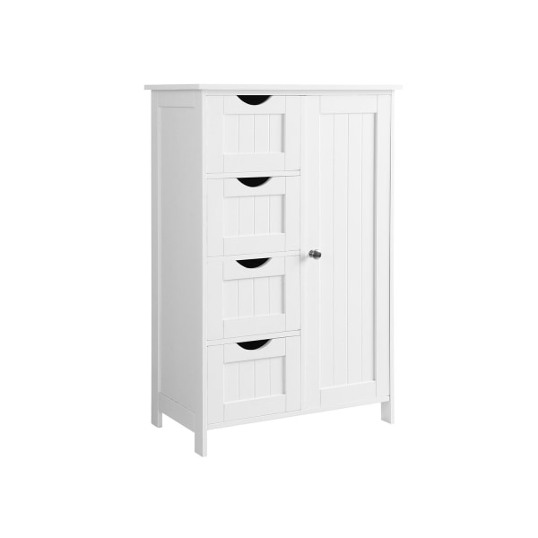 Rootz Badeværelsesskab - Opbevaringsskab - Organizer - Hvid - MDF plader - 55cm x 82cm x 30cm
