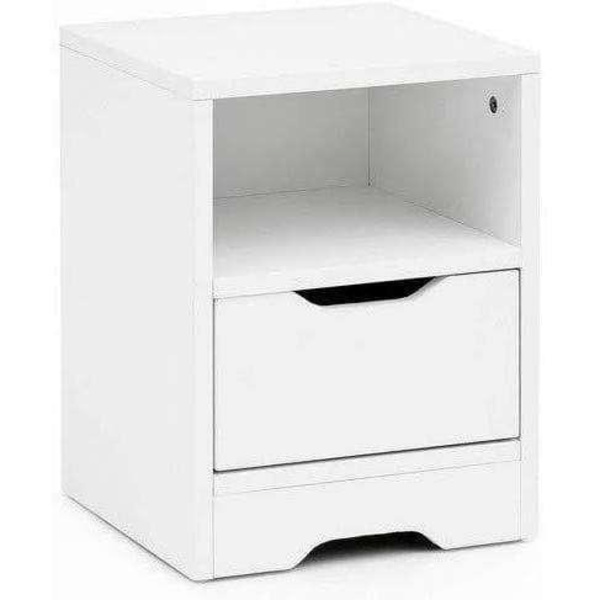 Rootz Sengebord - Træ - Hvid - 31 x 43 x 31 cm