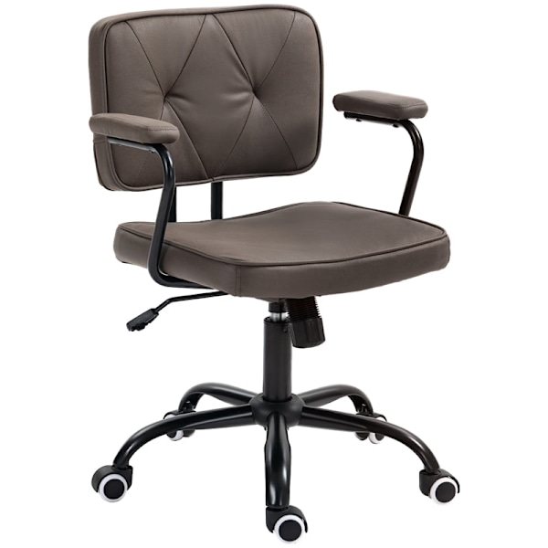 Rootz Elegant Computer Chair - Kontorsstol - Skrivbordsstol - Ultra-Comfort - 61cm x 58cm x 82-91cm
