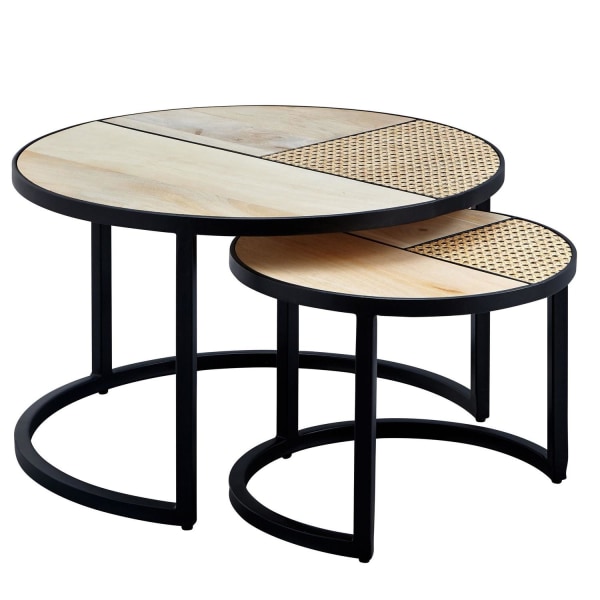 Rootz-sohvapöydät - Sohvapöydät - 2 kpl sarja - Sivupöydät - Mas