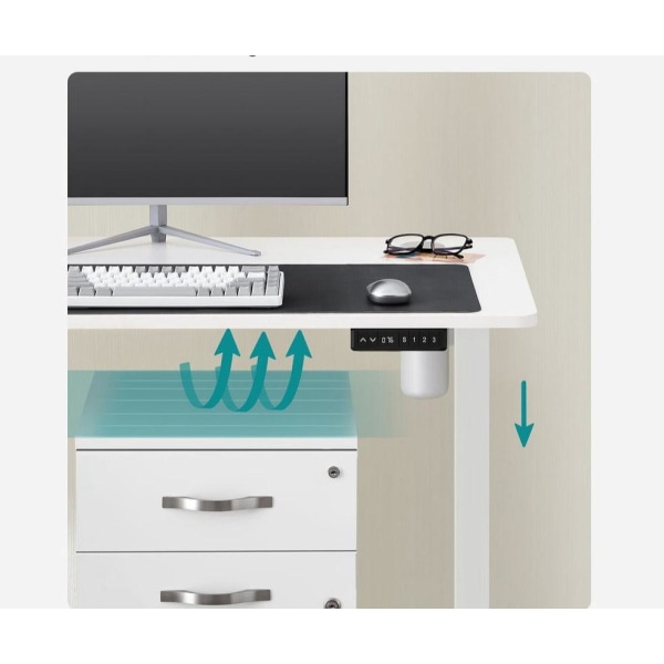 Rootz Desk - Sähköinen korkeussäädettävä työpöytä - Sähköpöytä -