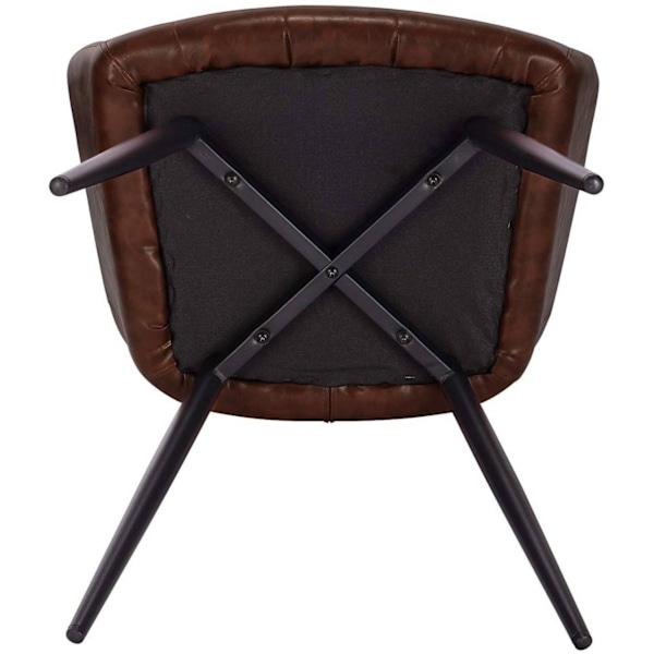 Rootz Modern Matstol - Bekväm stol - Snygga sittplatser - Ergonomisk design - Hållbar konstruktion - Vattenavvisande - 49cm x 43cm x 81cm