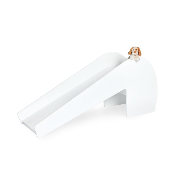 Rootz Indoor Slide Lotta - White Slide - Kids Play Slide - Tilpasbart design - 155 cm x 45 cm x 68 cm