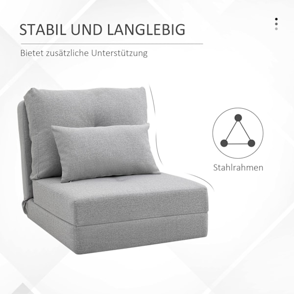 Rootz golvstol vikningsmadrass - sömnmatta - konvertibel säte - 2 -i -1 design - avtagbar kudde - 60 cm x 80 cm x 56 cm och 180 cm x 60 cm x 19 cm